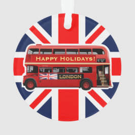 Londons berühmter roter Bus Ornament