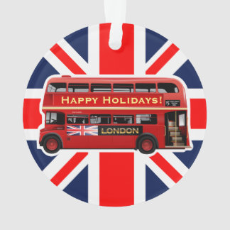 Londons berühmter roter Bus Ornament