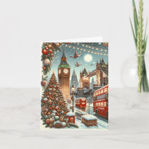 Londons festlicher Splendor - ein lebendiger Weihn