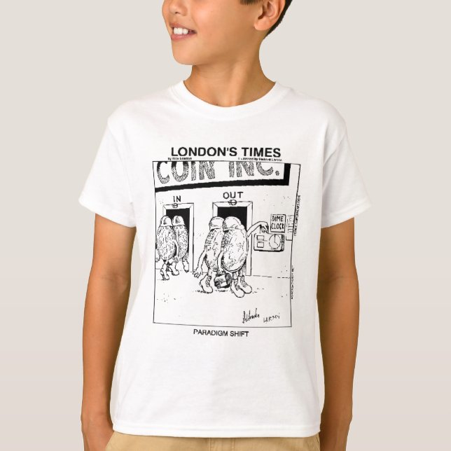 Londons Times Cartoon T-Shirts (Vorderseite)