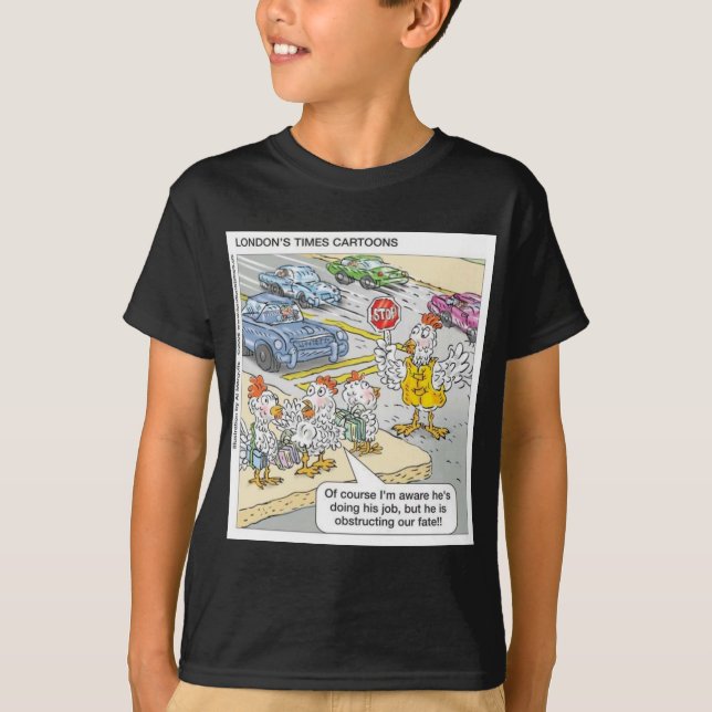 Londons Times Cartoon T-Shirts (Vorderseite)