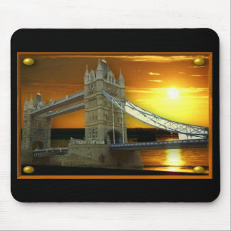 Londons Tower Bridge in Fantasy Sunshine Mousepad