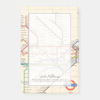 Londons Untergrund-Karte
