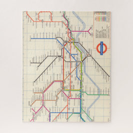 Londons Untergrund Map