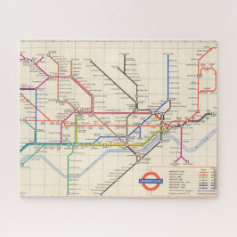 Londons Untergrund Map