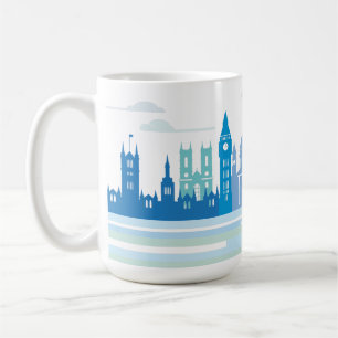 Londonskyline-Tasse Kaffeetasse