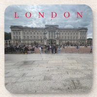 Londres Buckingham Palace vue dessous de verre