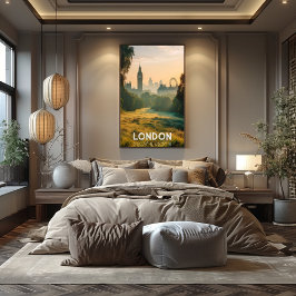 Londres: La Ciudad del Big Ben - Parques y Skyline Poster