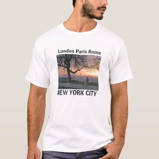 Londres Paris T-shirt de Rome, New York City