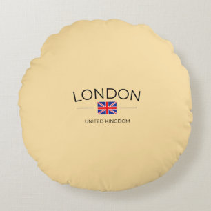 Londres Rundes Kissen