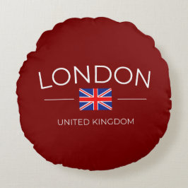 Londres Rundes Kissen