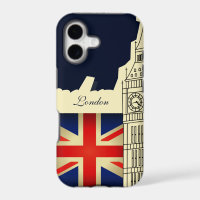 Londres Ville Big Ben Union Jack Drapeau