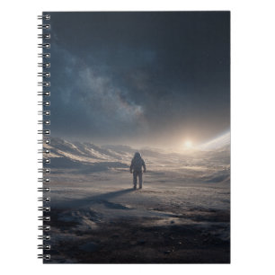 Lone Astronaut Cosmic Horizon Notebook Notizblock