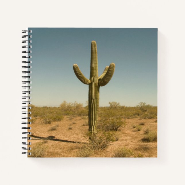 Lone Cactus Notizbuch (Vorderseite)