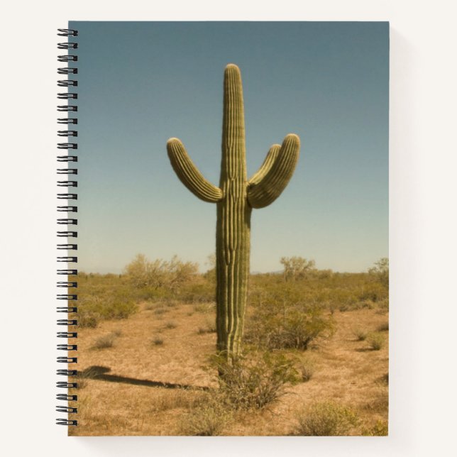 Lone Cactus Notizbuch (Vorderseite)
