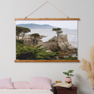 LONE CYPRESS Holzklappwand Wandteppich Mit Holzrahmen