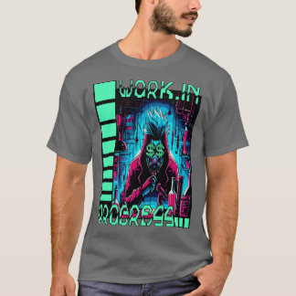 Lone Innovator Ein CyberPunk-Design, das illustrie T-Shirt
