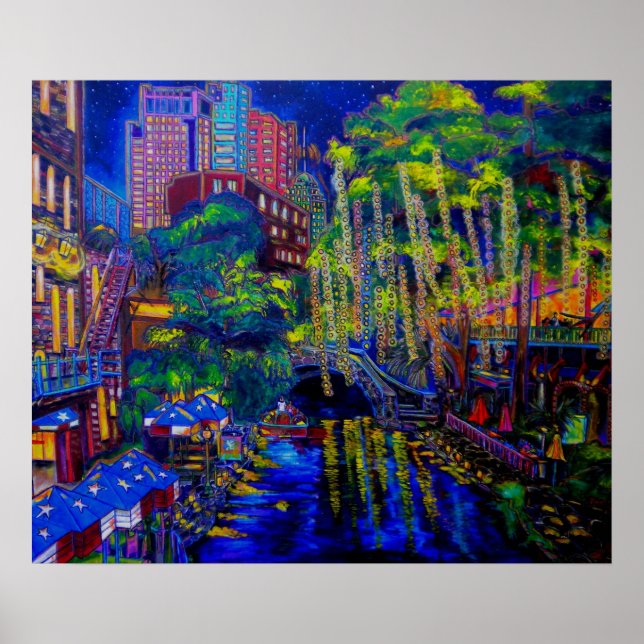 Lone Star Abend Print Poster (Vorne)