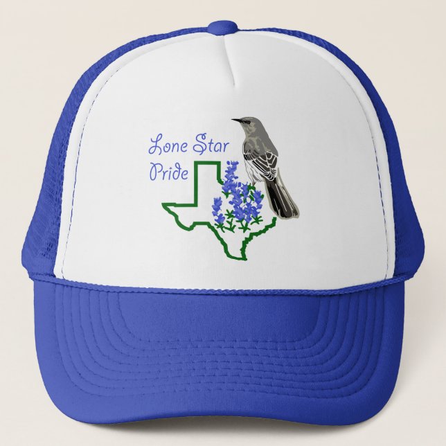 Lone Star Pride Truckerkappe (Vorderseite)