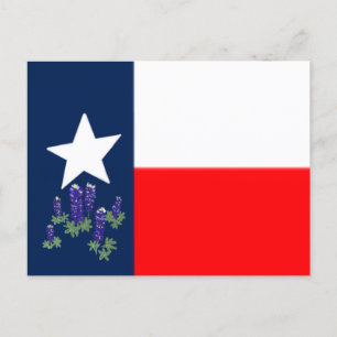 Lone Star Staat Postkarte