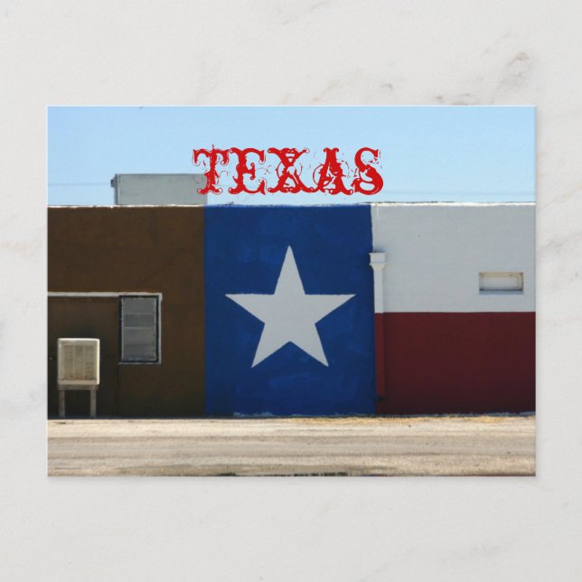Lone Star, Texas Postcard Postkarte (Vorderseite)