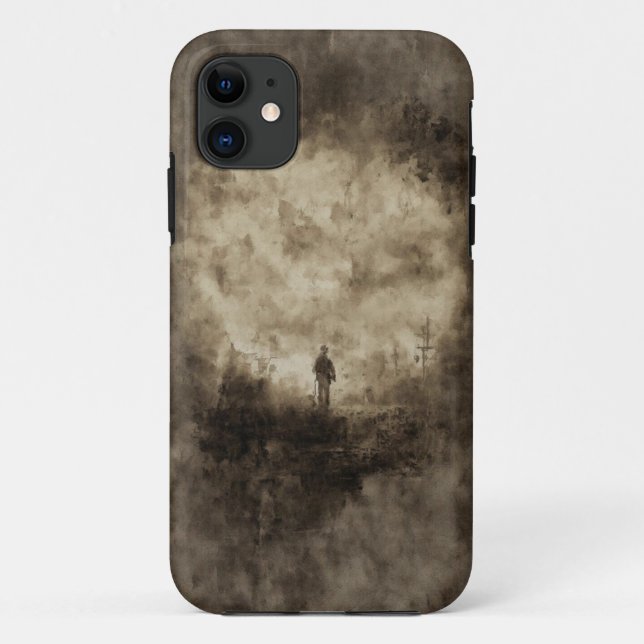 Lone Survivor Apocalypse Mobile Case (Rückseite)