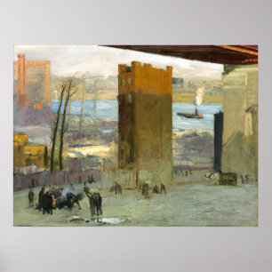 Lone Tenement - George Bellows Poster Art