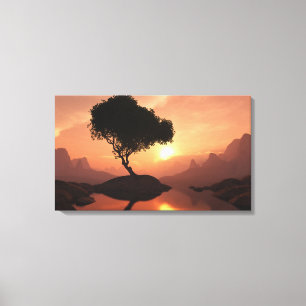 Lone Tree Leinwanddruck