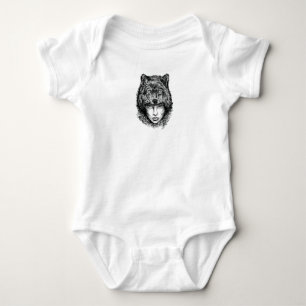Lone Wolf Baby Strampler