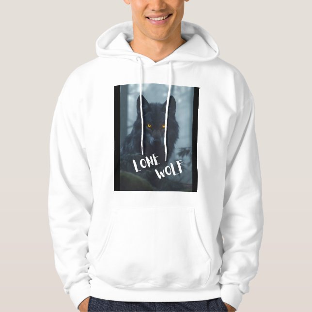 Lone wolf hoodie (Vorderseite)