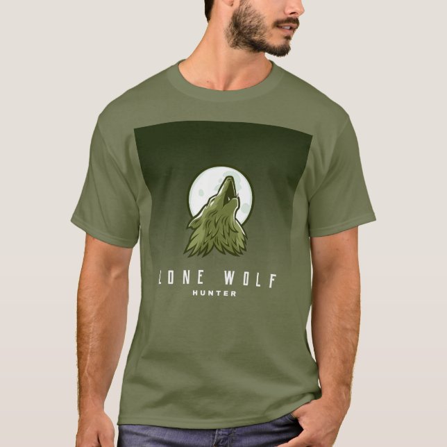 Lone Wolf Hunter T-Shirt (Vorderseite)