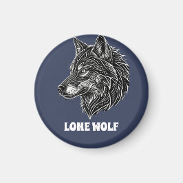 LONE WOLF MAGNET