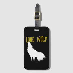 Lone Wolf Male Sigma Modern Minimalistisch Gepäckanhänger