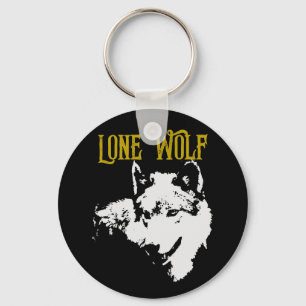Lone Wolf Male Sigma Modern Minimalistisch Schlüsselanhänger