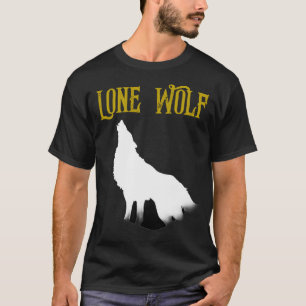 Lone Wolf Male Sigma Modern Minimalistisch T-Shirt