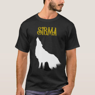 Lone Wolf Male Sigma Modern Minimalistisch T-Shirt