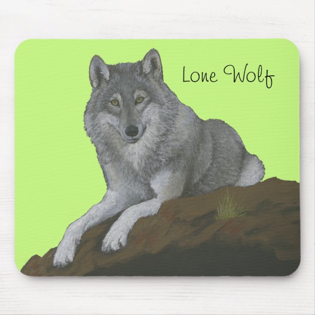 Lone Wolf Mousepad (Vorne)