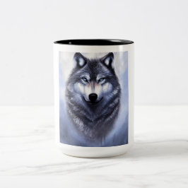 Lone Wolf Zweifarbige Tasse