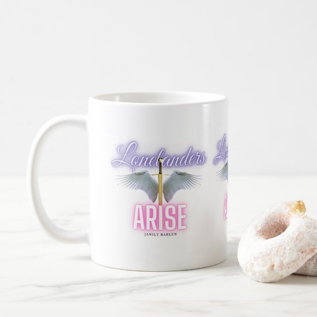Lonelanders aufsteigen - Tasse (Mit Donut)