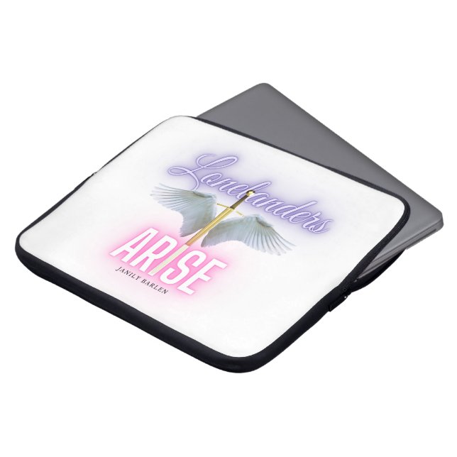 Lonelanders kommt auf - Laptop-Sieb Laptopschutzhülle (Vorne Oben)