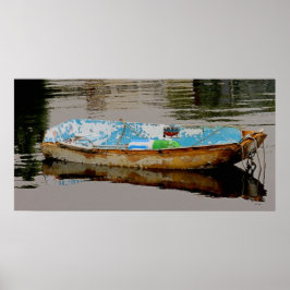Lonely Boat Poster