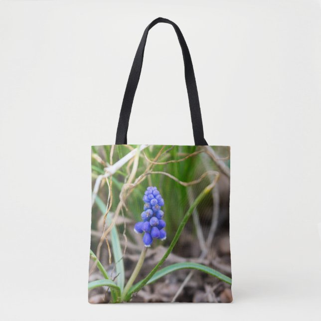 Lonely Grape Hyacinth Tasche (Vorderseite)
