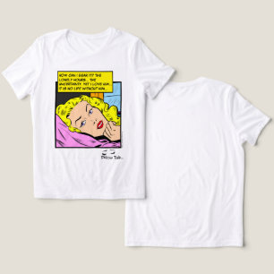 Lonely Hearts Retro Romance Comic Tri-Blend Shirt