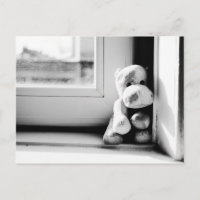 Lonely Hippo Vintage Postkarte