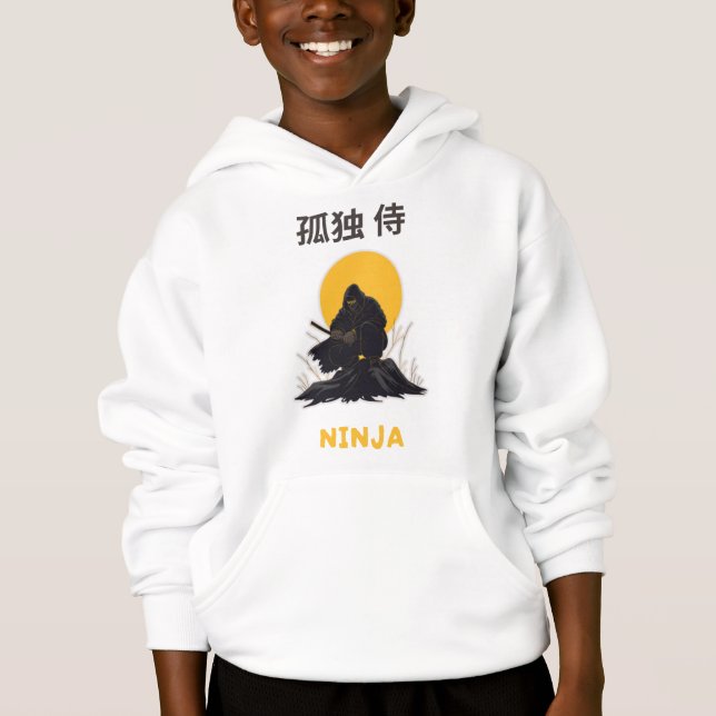 Lonely Ninja Samurai Art Design (Devant)
