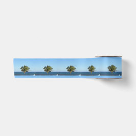 LONELY PALM BAUM VON DELRAY BEACH RIBBON SATINBAND
