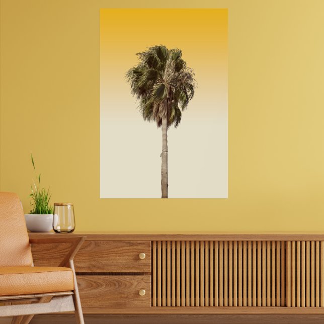 Lonely palm tree poster (Wohnzimmer 2)