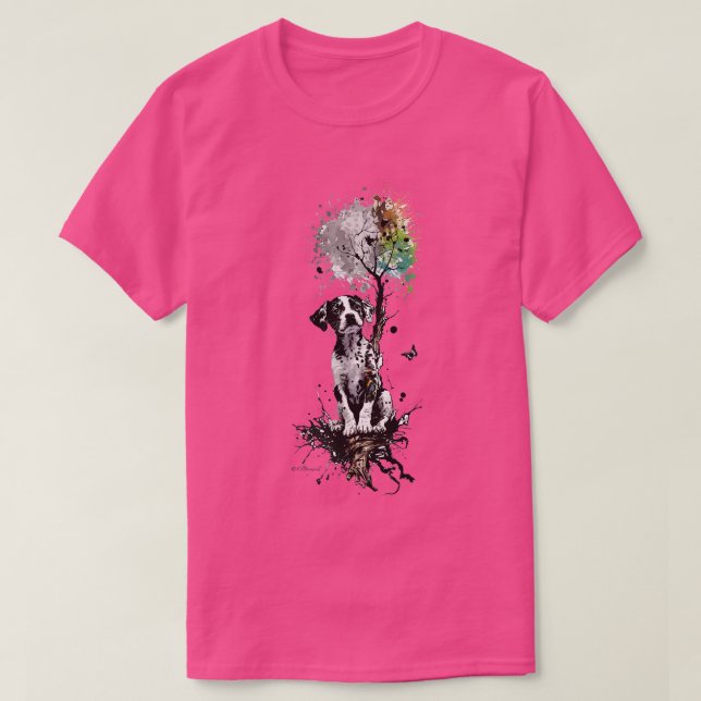 Lonely Puppy T-Shirt (Design vorne)