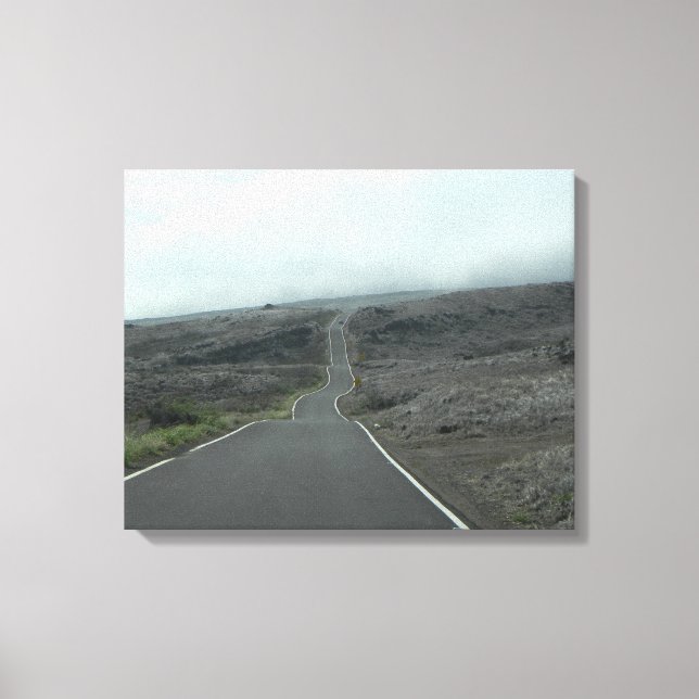 Lonely Road Leinwanddruck (Vorderseite)