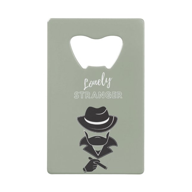 Lonely Stranger Geldbeutel Flaschenöffner (Vorderseite)